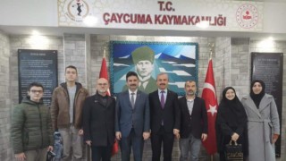 Derece yapan öğrenciler Başı ziyaret etti