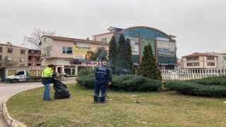 Derincenin yeşil alanları bahara hazırlanıyor