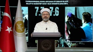 Diyanet İşleri Başkanı Erbaş: “Hocalarım, yaralı gönüllere merhem olmak için pervane oldunuz”