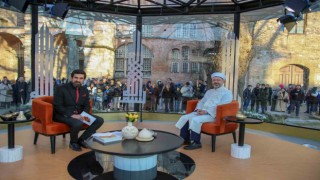 Diyanet İşleri Başkanı Erbaş, TRT 1de Ramazan Sevinci programına katıldı