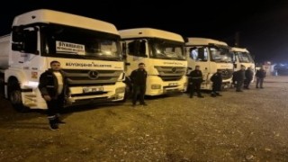 Diyarbakır selden zarar gören Şanlıurfaya araç ve personel desteği