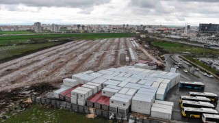 Diyarbakırda 210 konteynerin 30unun kurulumu yapıldı