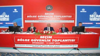 Diyarbakırda bölge seçim güvenliği masaya yatırıldı