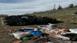 Diyarbakırda cip şarampole uçtu: 1 yaralı