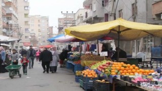 Diyarbakırda iki noktada semt pazarı ikinci bir emre kadar kurulmayacak