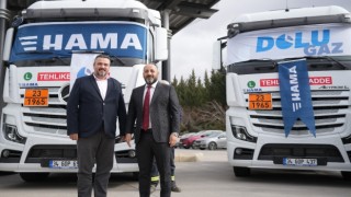 Dolugaz, Yönetim Kurulu Başkanı Yıldırımın da katıldığı törenle yeni araçları filosuna kattı