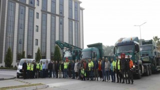 DSİ Aydın Bölge ekipleri Malatyadaki depremzedelerin su ihtiyacını karşılamak üzere yola çıktı
