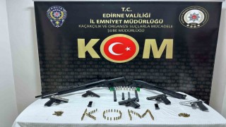 Edirnede organize suç örgütlerine operasyon: 8 şüpheli yakalandı
