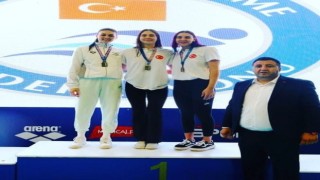 Edirnedeki şampiyonada Eskişehirli sporcu altın madalya kazandı