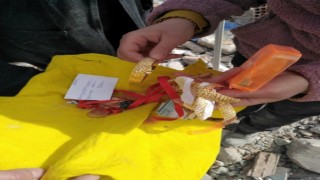 Elazığ Belediyesi görevlilerinden alkışlanacak hareket