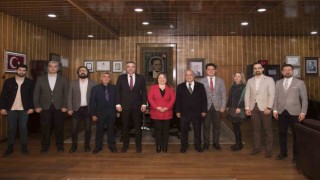 EPDAD ekibinden Rektör Çomaklıya ziyaret