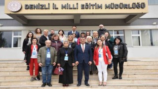 Erasmus proje ortakları Denizlide