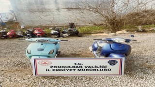 Ereğlide motosiklet hırsızı tutuklandı
