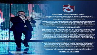 Ertuğrul Doğan, Trabzonspor başkanlığına adaylığını açıkladı