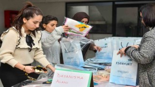 Esenyurtlu kadınlar 8 Mart için depremzede kadınlara anlamlı hediyeler hazırladı