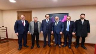 ETSO Başkanı Alan, TOBB Başkanı Hisarcıklıoğlu ile bir araya geldi