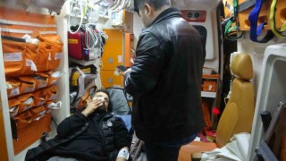 Evinde yattığı sırada ağzından tabanca ile vuruldu