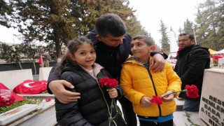 Fadıloğlundan, şehitliklere ve şehit ailelerine ziyaret