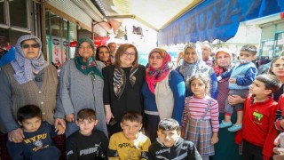 Fatma Şahin, Barak Mahallesini ziyaret etti