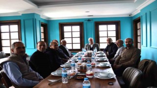 Çorum Gazeteciler cemiyeti Osmancık'ta toplandı