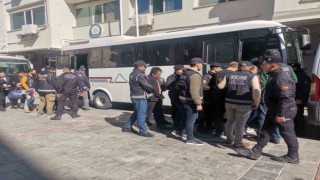 ‘Gazi Turgut Aslan Operasyonunda gözaltına alınan FETÖ şüphelileri adliyede