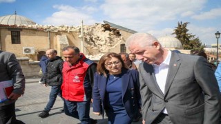 Gaziantepte depremde zarar gören tarihi yapılar restore edilecek