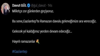 Gaziantepte Ramazan davulu geleneği bu yıl olmayacak