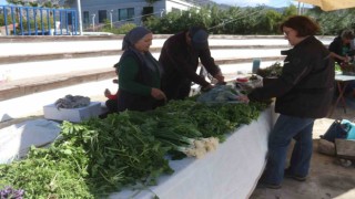 Göcekte ot yemekleri festivaline ilgi yoğun oldu