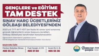 Gölbaşı Belediyesinden eğitime tam destek