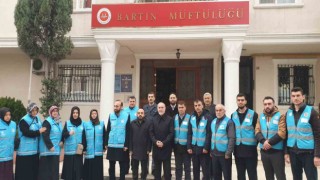 Gönüllü imamlar dualarla deprem bölgesine gönderildi