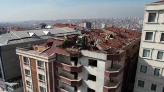 Görüntüsüyle sosyal medyaya konu olan o bina yıkıldı