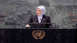 Guterres ve Emine Erdoğan, BM Genel Kurulunda düzenlenen Sıfır Atık Özel Oturumunda konuştu