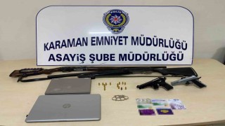 Hatayda enkazdan çaldığı polis tabancasını satmaya çalışırken yakalandı