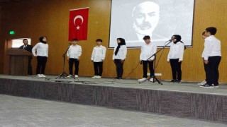 Hisarcıkta İstiklal Marşının kabulü ve Mehmet Akif Ersoyu anma günü etkinlikleri