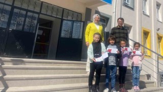 Hisarcıkta zeka oyunları turnuvasında Atatürk İlkokulundan 4 öğrenci birinci oldu