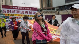 Hong Kongda 2020den bu yana ilk protesto
