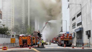 Hong Kongta depo yangını: 3 bin 600 kişi tahliye edildi