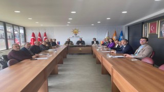 İlçe ve belde belediye başkanları AK Parti değerlendirme toplantısına katıldı