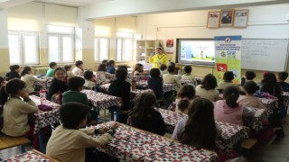 İsrafla mücadeleyi küçük yaşta öğreniyorlar