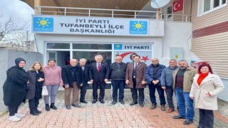 İyi Parti Adana Milletvekili Aday Adayı Akyürek, temayül öncesi Adanayı karış karış gezdi