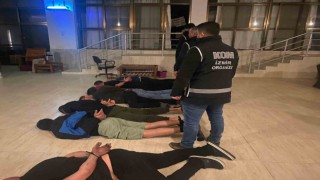 İzmir polisinden suç örgütü yapılanmasına Alabora Operasyonu