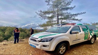 Jandarma çevre timinden yaban keçisi nöbeti