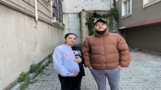 Kağıthanede üstüne klima düşen 9 aylık hamile kadın İHAya konuştu: “Az kalsın ölüyorduk”