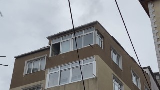 Kağıthanede yangın paniği