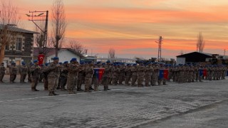 Kağızmanda komandolar El-Baba dualarla uğurlandı