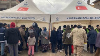 Kahramankazan Belediyesinden deprem bölgesi Malatyada iftar yemeği