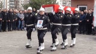 Kalbine yenik düşen komiser yardımcısı memleketine uğurlandı