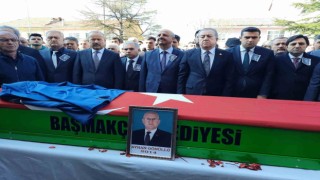 Kalp krizi sonrası hayatını kaybeden MHPli Belediye Başkanı Gönüllü toprağa verildi
