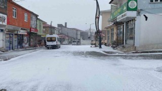 Karlıova ve Gençte kar yağışı