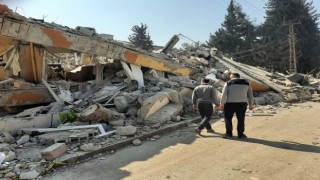 Kastamonu Üniversitesi öğretim üyeleri, deprem bölgesinde hasar tespit çalışmalarını sürdürüyor